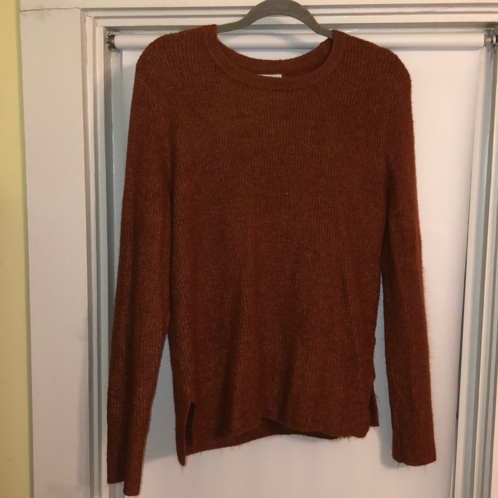Orange Sweater